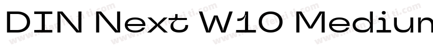 DIN Next W10 Medium字体转换